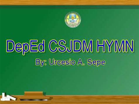 sjdm hymn lyrics